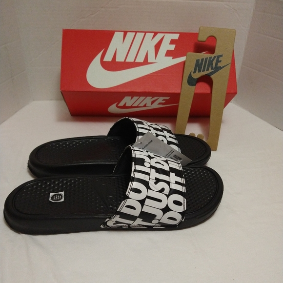 Nike Other - Mike Benassi JDI Print Mens Sandals